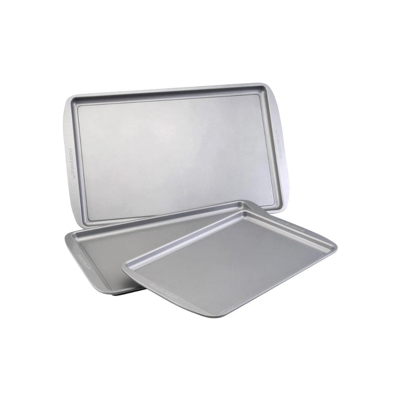 3-Piece Farberware Nonstick Bakeware Pan Set