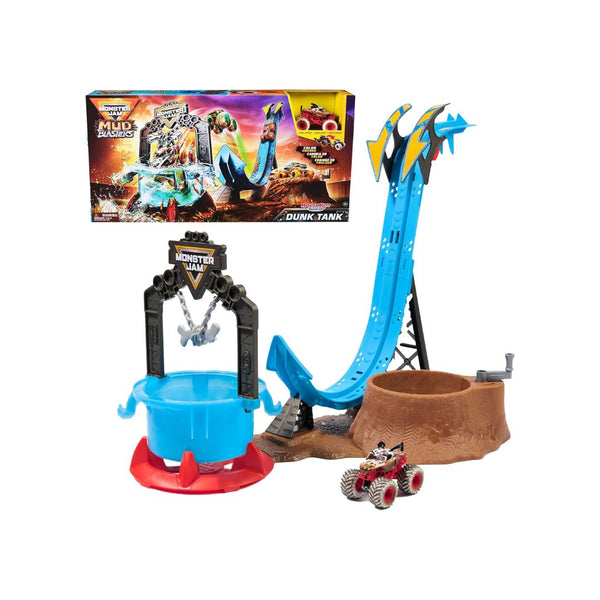Monster Jam Mutt Dalmatian Dunk Tank Playset
