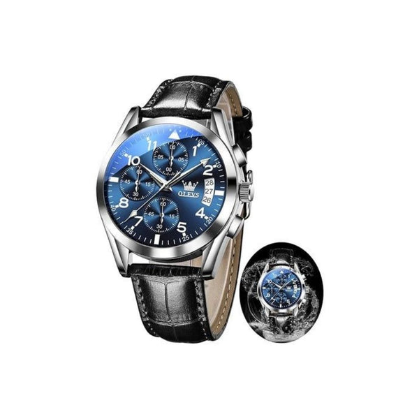 Men's Leather Watches (6 Styles)