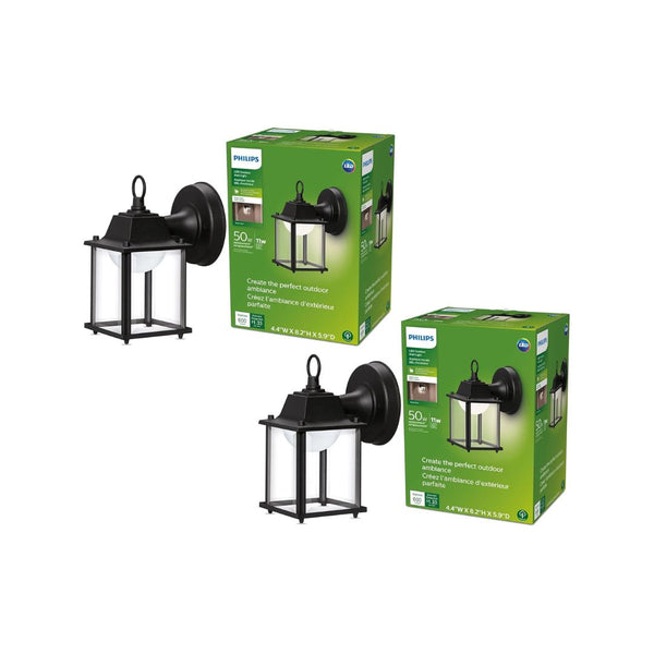 2 PHILIPS Outdoor Wall Lanterns