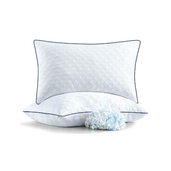 2 Pack Cooling Memory Foam Bed Pillows