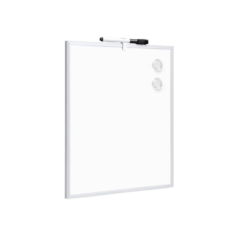 Small Dry Erase Magnetic Whiteboard with Marker and Magnets
