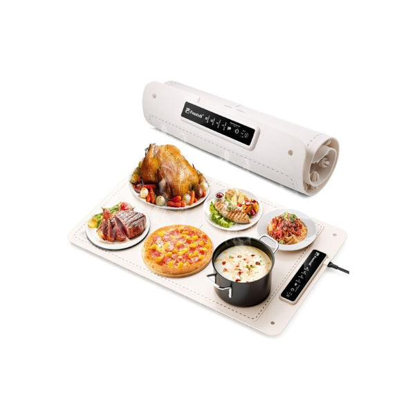 Electric Food Warming Mat with Timer & Auto Shut-Off