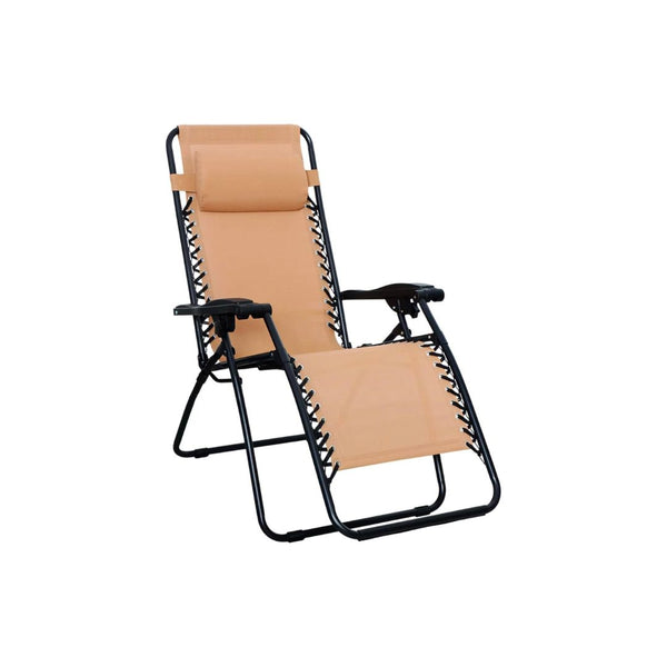 Amazon Basics Patio Zero Gravity Lounge Chair with Pillow