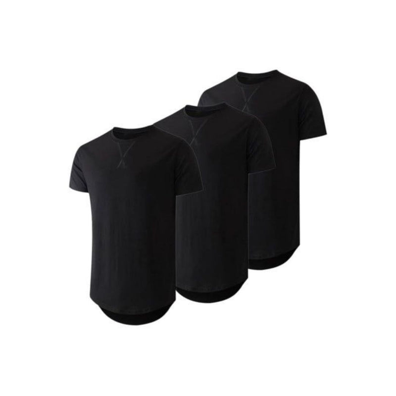 3 Cotton Crewneck T-Shirts (30 Colors)