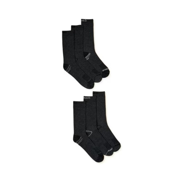 6-Pack Reebok Men’s Pro Series Lightweight Crew Socks