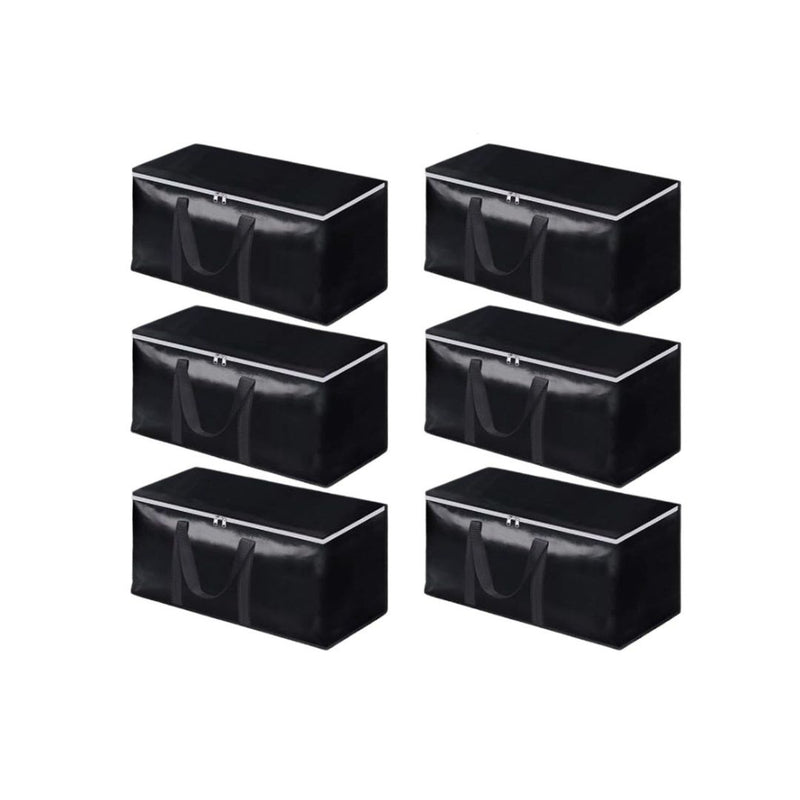 6 Pack Heavy-Duty Moving Bags with Straps