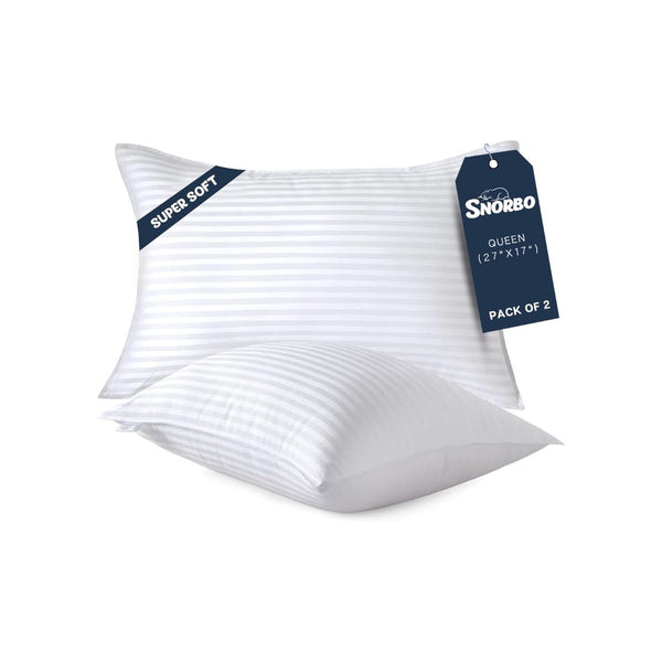 Set of 2 Super Soft Queen Size Pillows