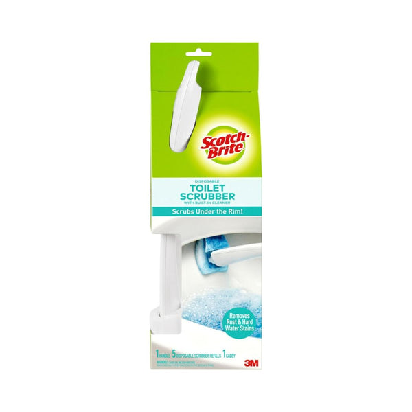 Scotch-Brite Disposable Toilet Scrubber Starter Kit
