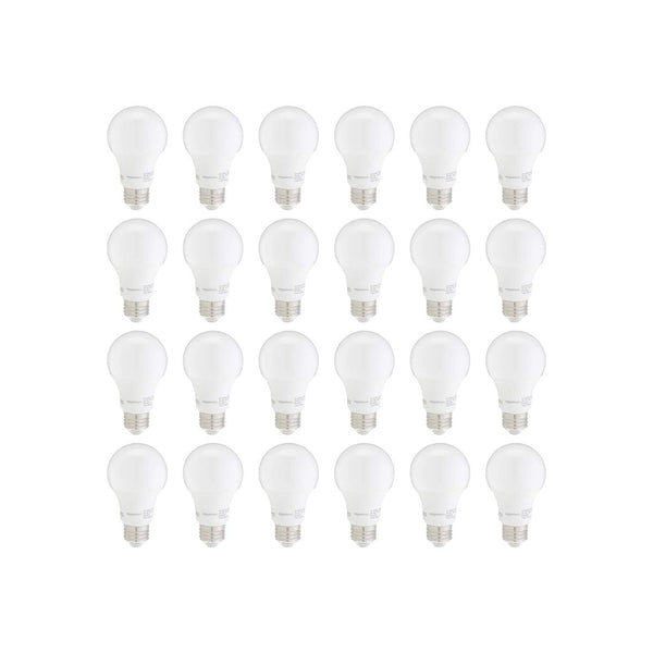 24-Pack Amazon Basics Non-Dimmable LED Light Bulbs