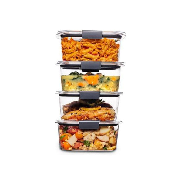Set of 4 Rubbermaid 4.7 Cup Food Storage Containers with Lids