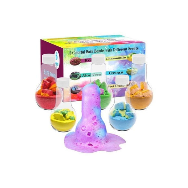 6 Kids Bath Bomb Toy Gifts