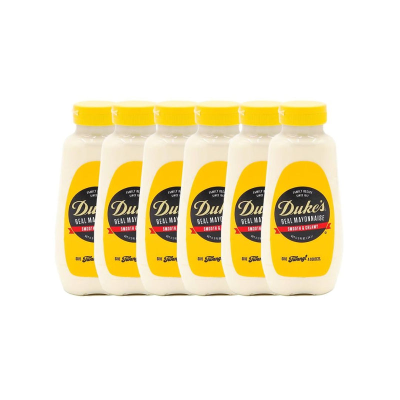 Pack of 6 Duke’s Real Mayonnaise Squeeze Bottle