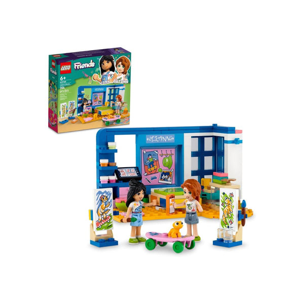 204-Pcs LEGO Friends Liann's Room Art-Themed Bedroom Playset