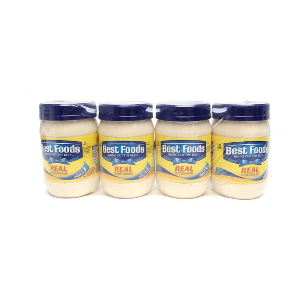 4 Pack Best Foods Real Mayonnaise 15 oz (OU)