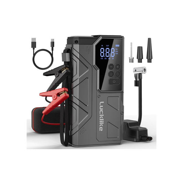 4000A Portable Jump Starter and Air Compressor