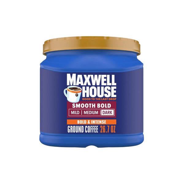 Maxwell House Smooth Bold Dark Roast Ground Coffee