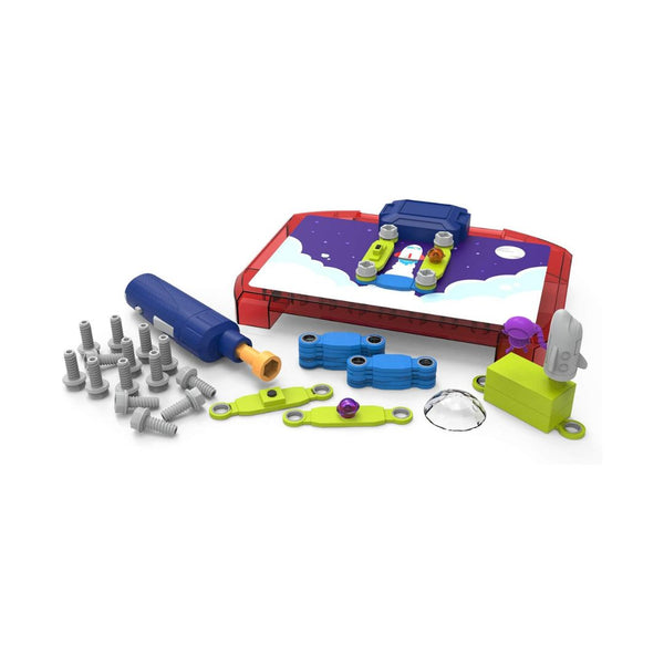 52 Assorted Pcs Educational Insights Design & Drill Space Circuits Building Science Kit