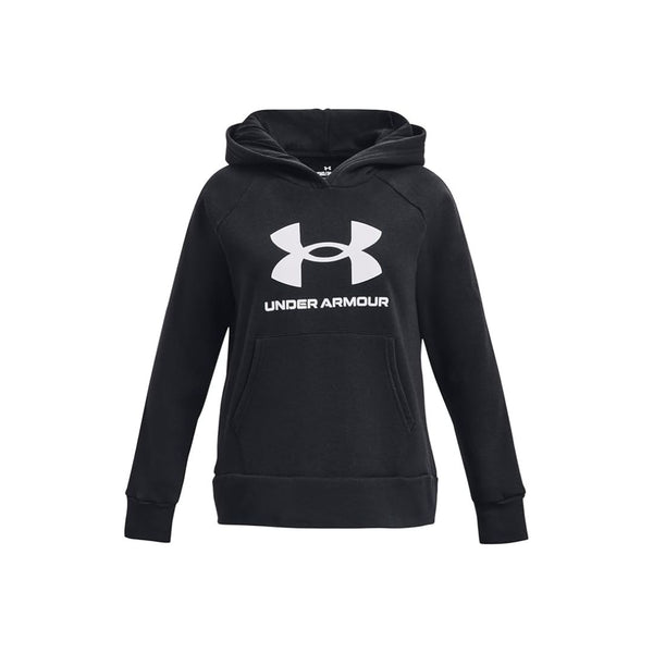Under Armour Girls Rival Fleece Big Logo Hoodie