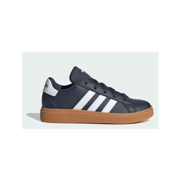 Adidas Kids’ Grand Court Lifestyle Tennis Lace-up Shoes