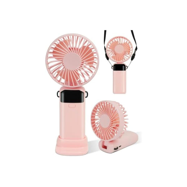 Portable Handheld Fan with Base