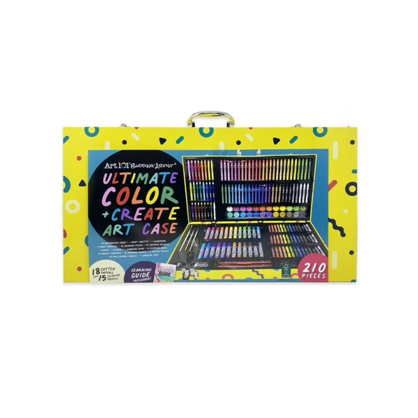 Art 101 Beginners Multifunctional Art Set with 210 Pieces