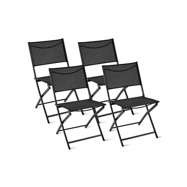 4-Pack Outdoor Folding Dining Chairs