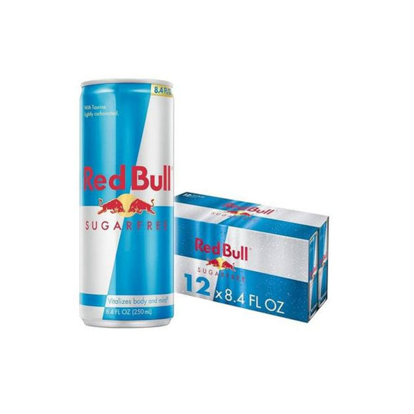 12 Cans of Red Bull Sugar Free Energy Drink