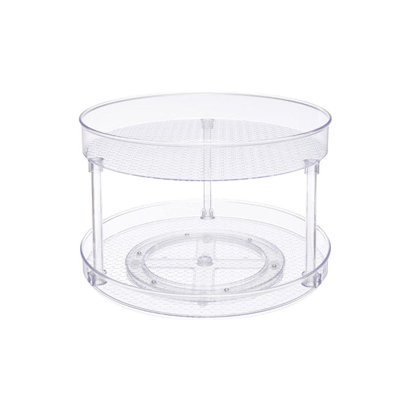 Amazon Basics 2 Tier Lazy Susan Turntable Organizer