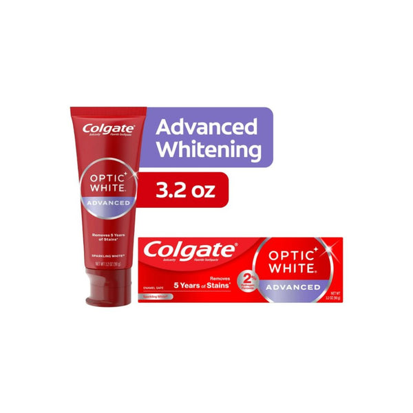 Colgate Optic White Advanced Hydrogen Peroxide Whitening Toothpaste + $3 Walmart Cash!