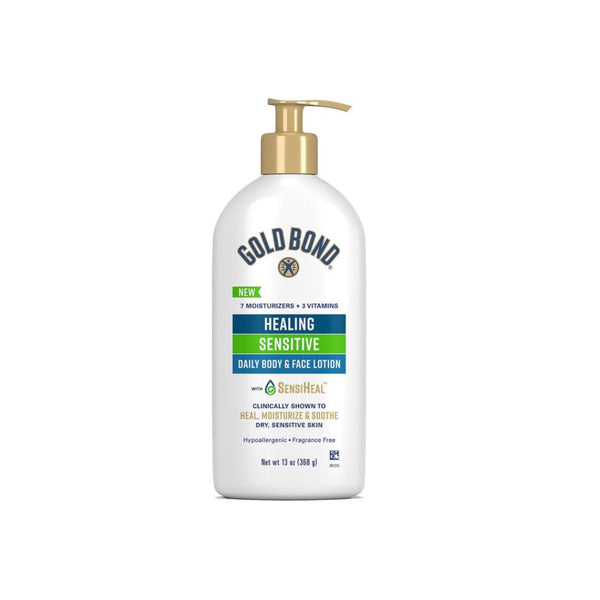 Gold Bond Healing Sensitive Daily Body & Face Lotion