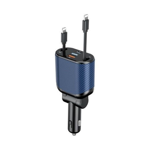 4 in 1 Retractable Car Charger