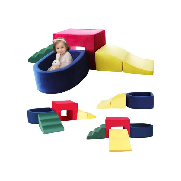 4-Piece Foam Climbing Blocks for Toddlers