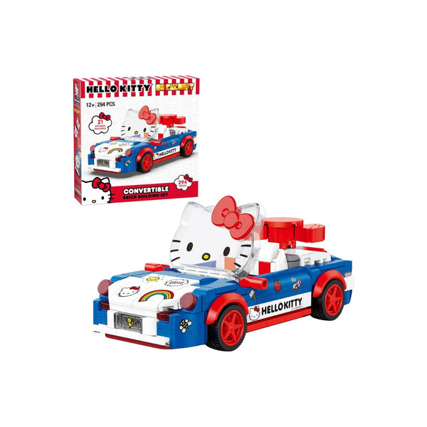 294-Pcs Officially Licensed Sanrio Hello Kitty Custom Convertible Brick Building Set