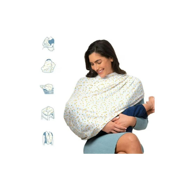 Munchkin Milkmakers Antimicrobial 5-in-1 Nursing Cover