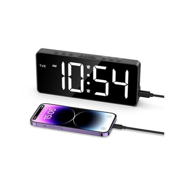 Digital Alarm Clock with 7″ Display