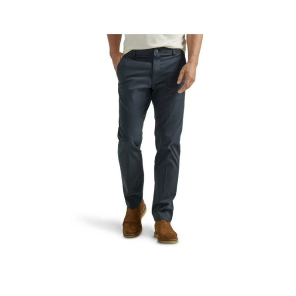 Lee Men’s Extreme Motion Flat Front Slim Straight Pants