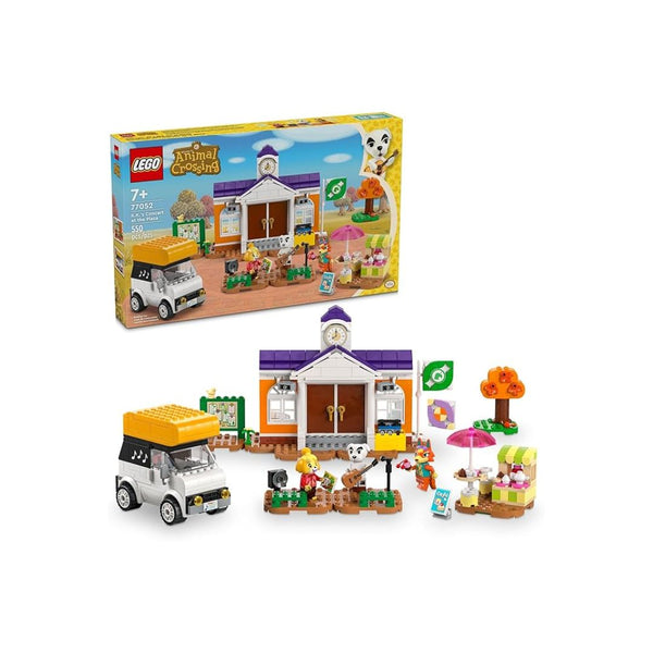 550-Pcs LEGO Animal Crossing K.K.’s Concert in The Plaza Building Toys Set