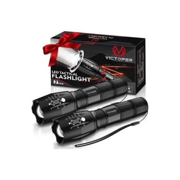 2 High Lumens LED Tactical Flashlights