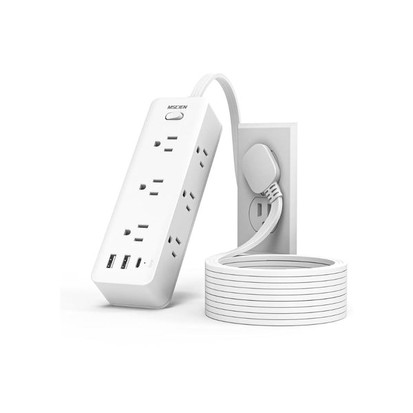 5 FT Extension Cord with 6 Outlets & USB