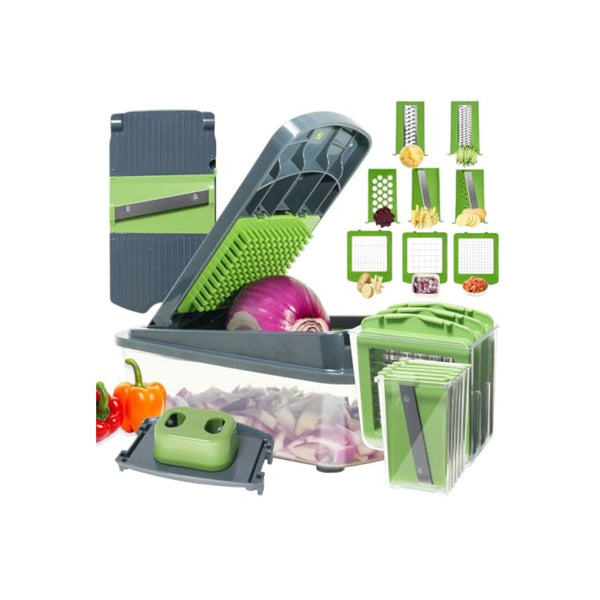 8-in-1 Vegetable Chopper with Container