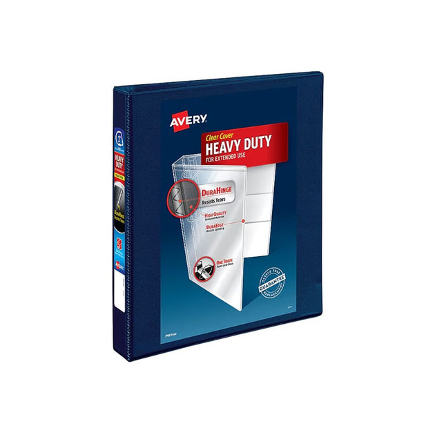 275-Sheets Avery Heavy Duty 1-In 3-Ring View Binders – simplexdeals
