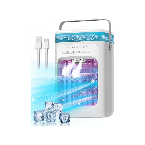 Portable Evaporative Mini AC Unit with 3 Speeds