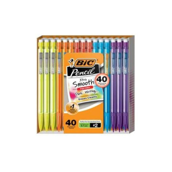 40 BIC Xtra-Smooth Mechanical Pencils