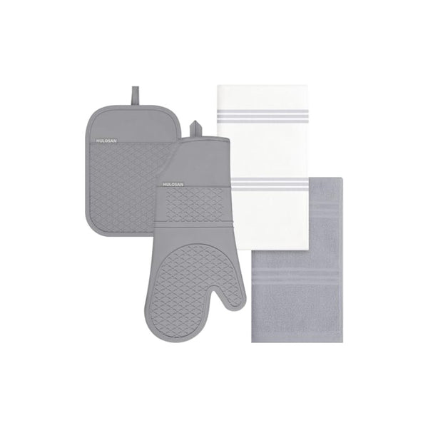 Oven Mitt and Pot Holders Set