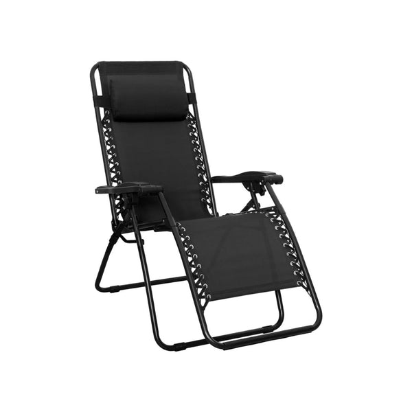 Amazon Basics Outdoor Patio Zero Gravity Lounge Chair with Pillow