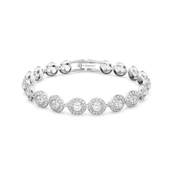 Swarovski Angelic Tennis Bracelet Circle Cut Crystals