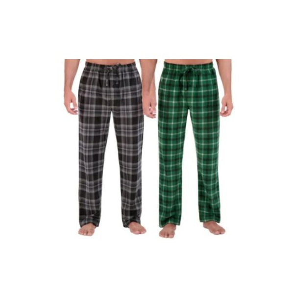 2-Pack Hanes Men’s Cozy Microfleece Pajama Sleep Pants