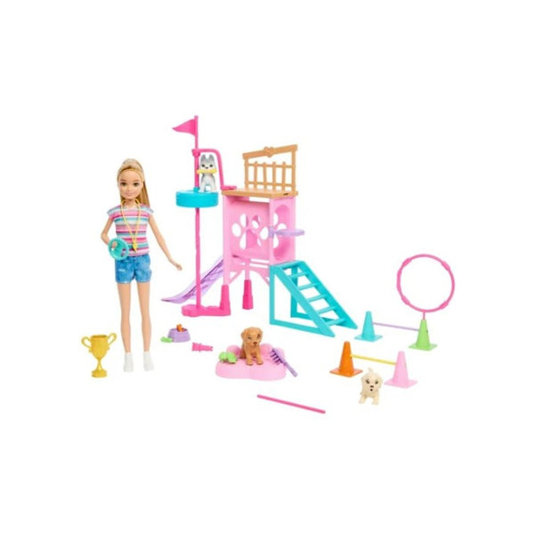 Barbie And Stacie to The Rescue Puppy Playground Playset