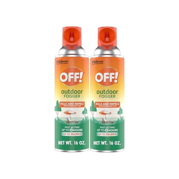 2 Pack OFF! Outdoor Mosquito & Insect Repellent Fogger